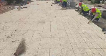 葫芦岛黄金麻荔枝面地铺案例