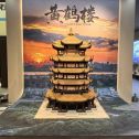 葫芦岛仿古石文创作品-黄鹤楼