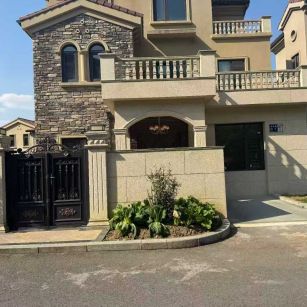 葫芦岛黄金麻别墅干挂效果展示