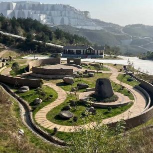 葫芦岛仿古石铺装整体效果