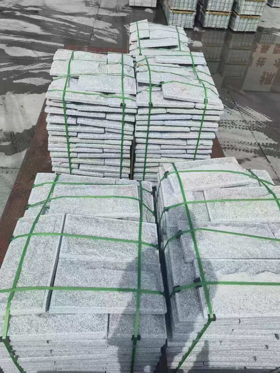 葫芦岛 芝麻白蘑菇石装车出货