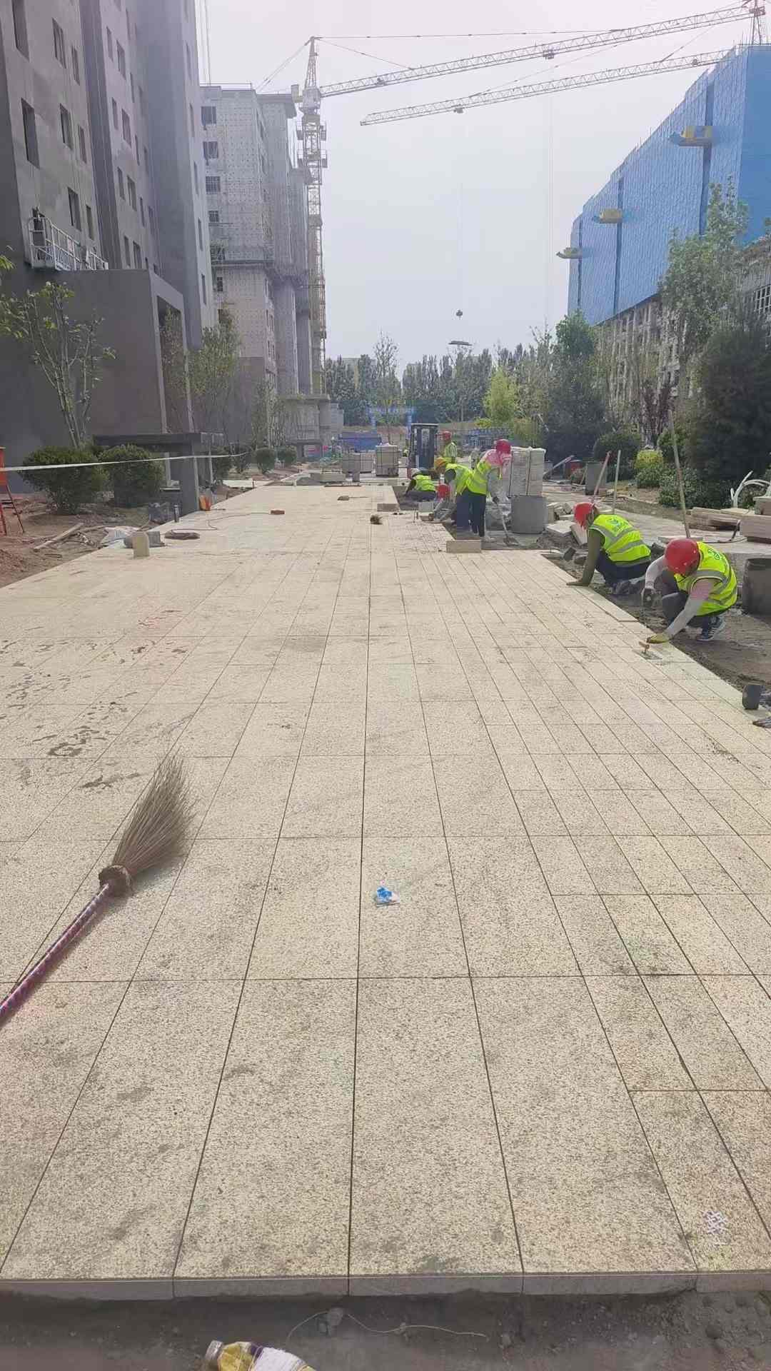 葫芦岛黄金麻荔枝面地铺案例