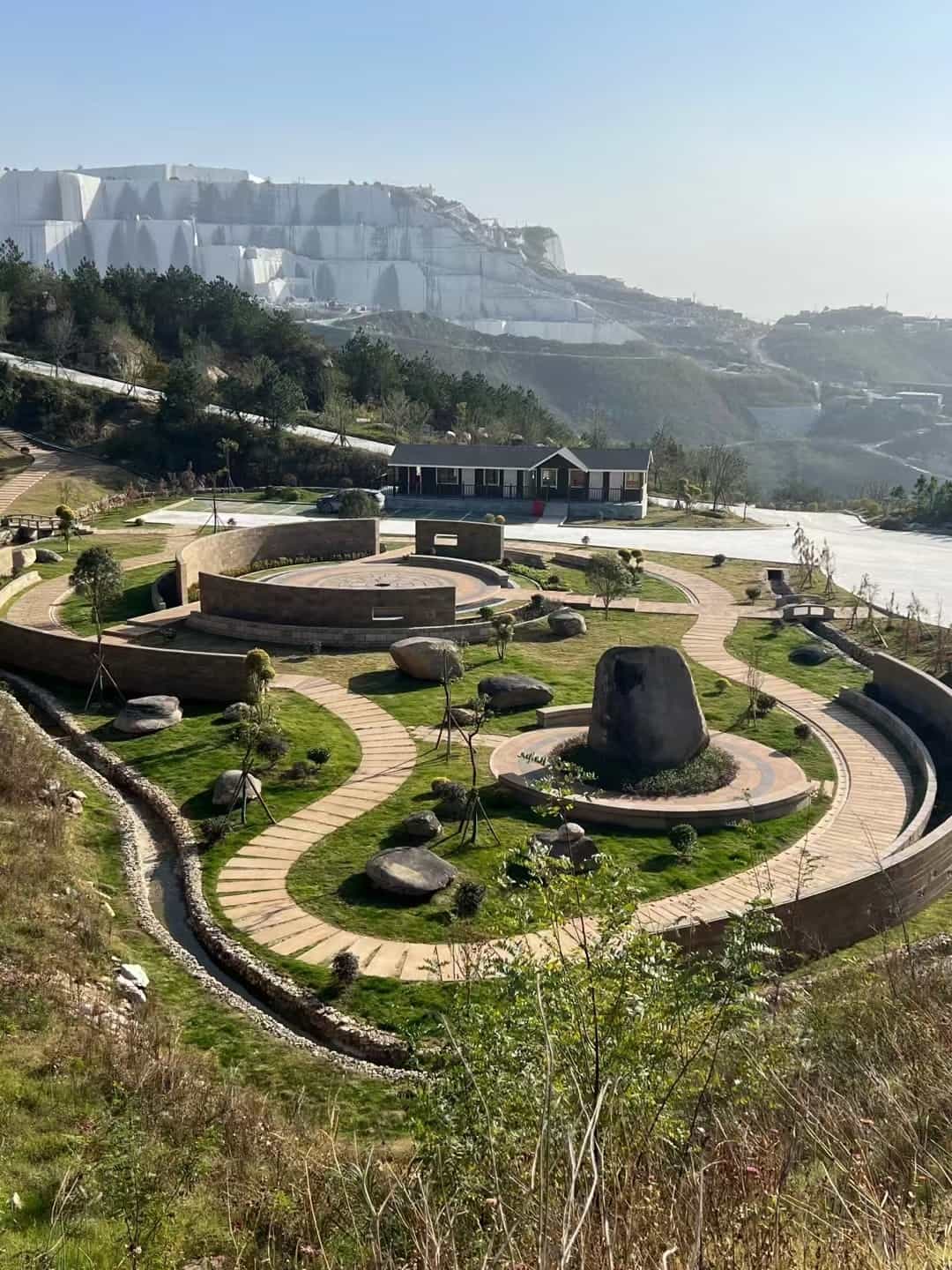 葫芦岛仿古石铺装整体效果