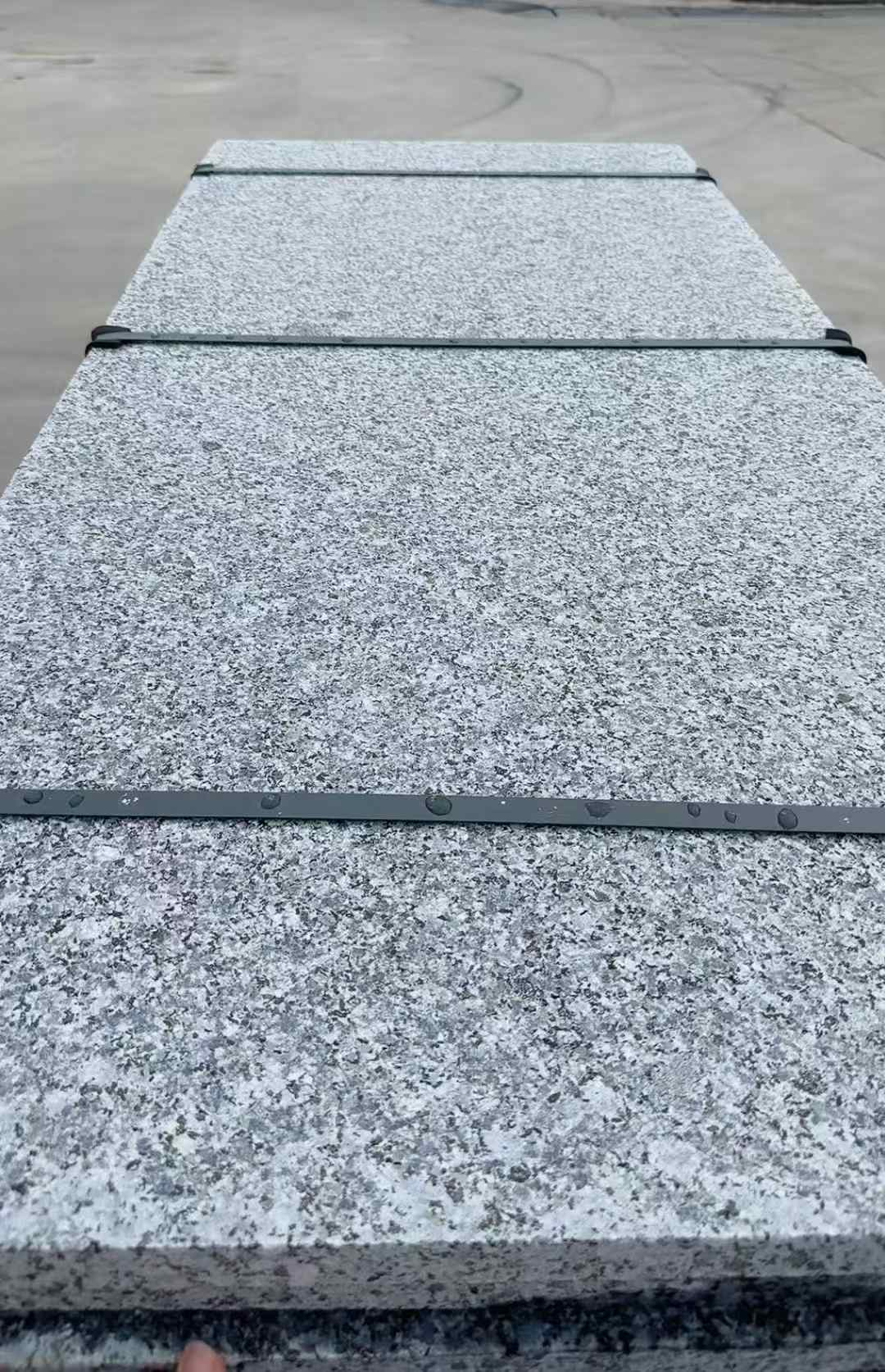 葫芦岛 芝麻黑火烧面毛板，条板，半成品