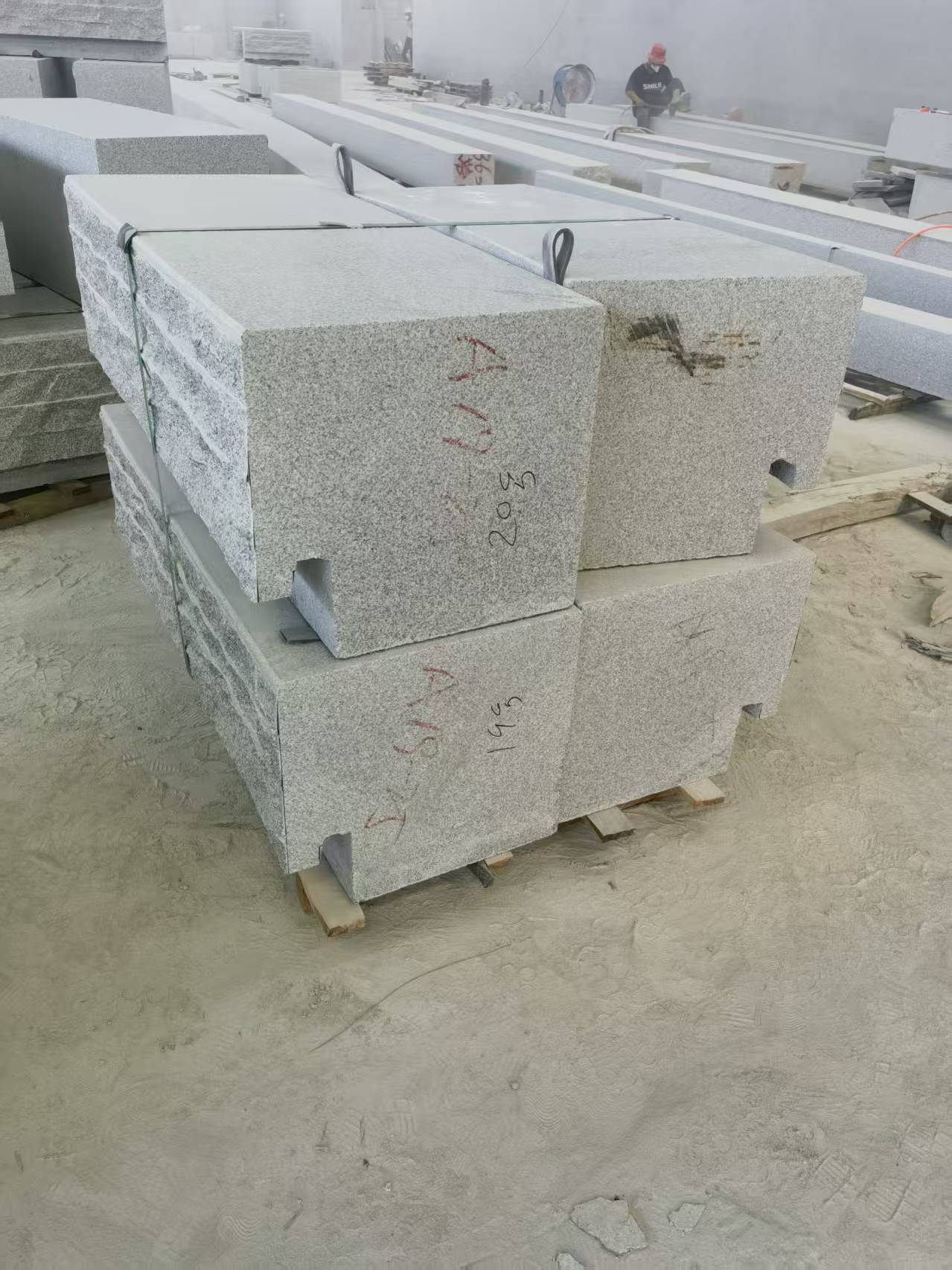 葫芦岛 整石坐凳打包