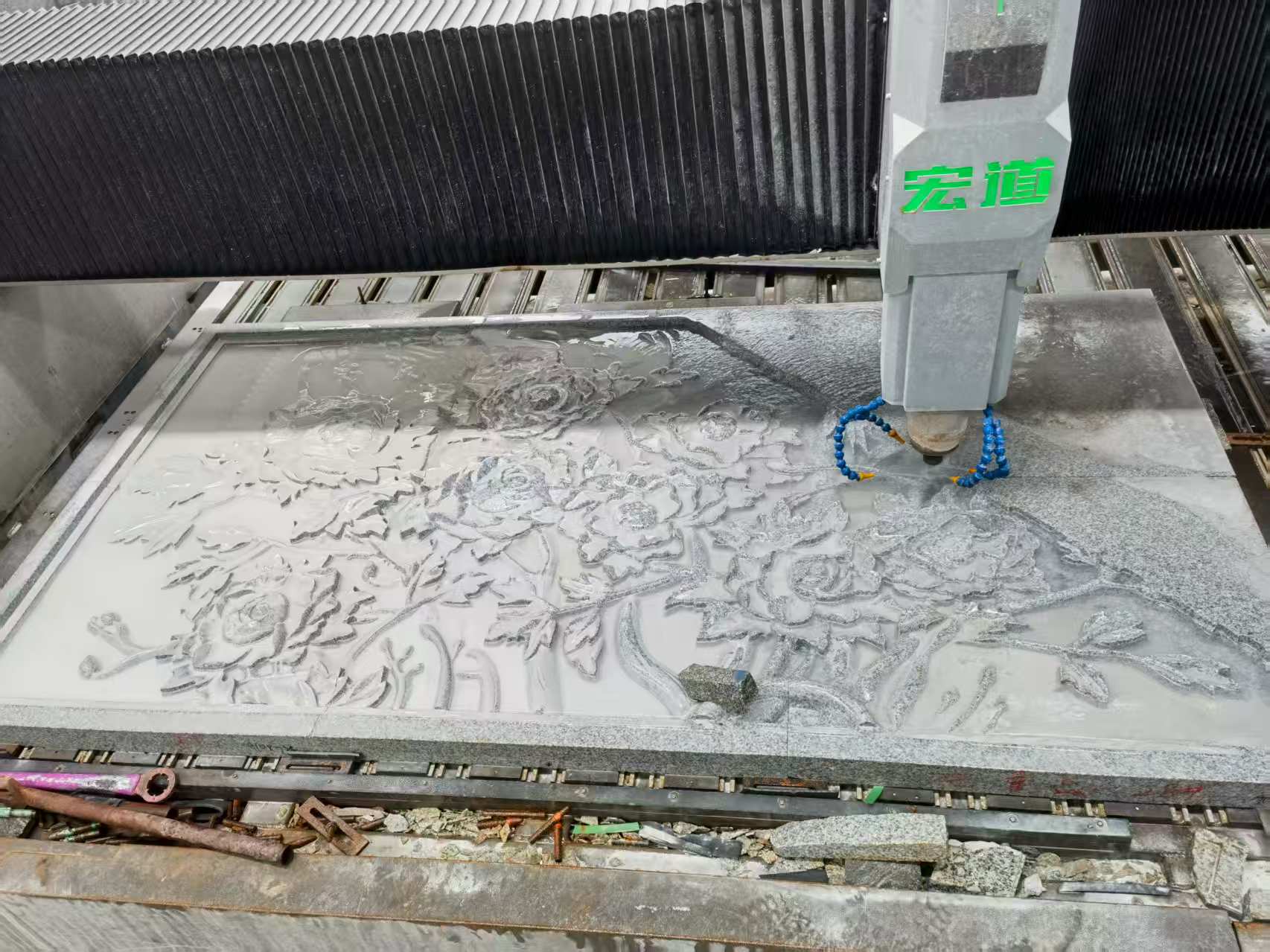 葫芦岛 别墅墙面石材雕刻