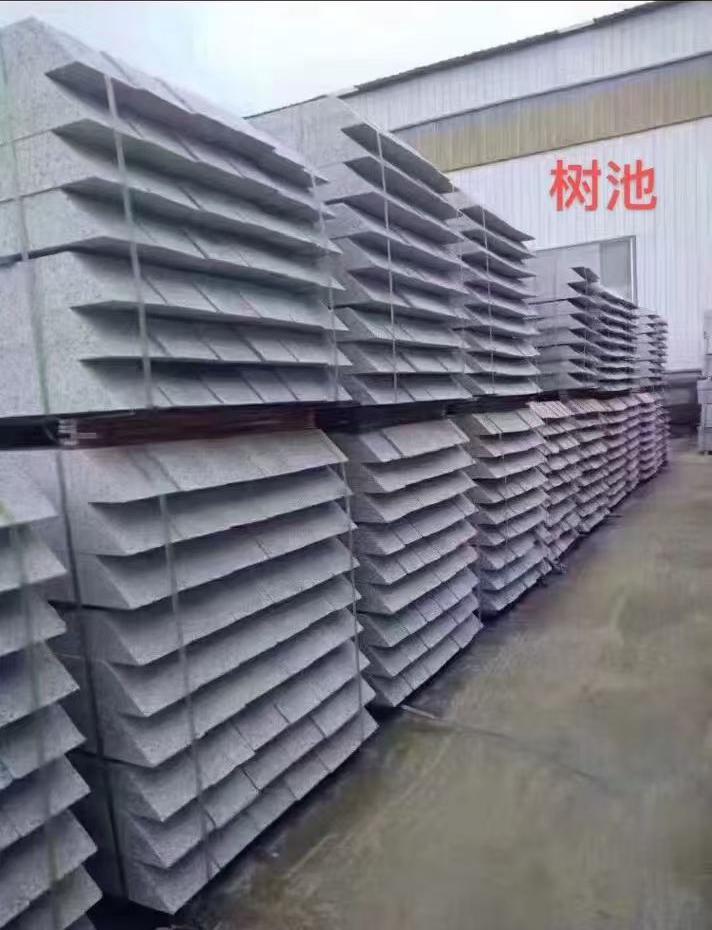 葫芦岛 芝麻灰切头树池